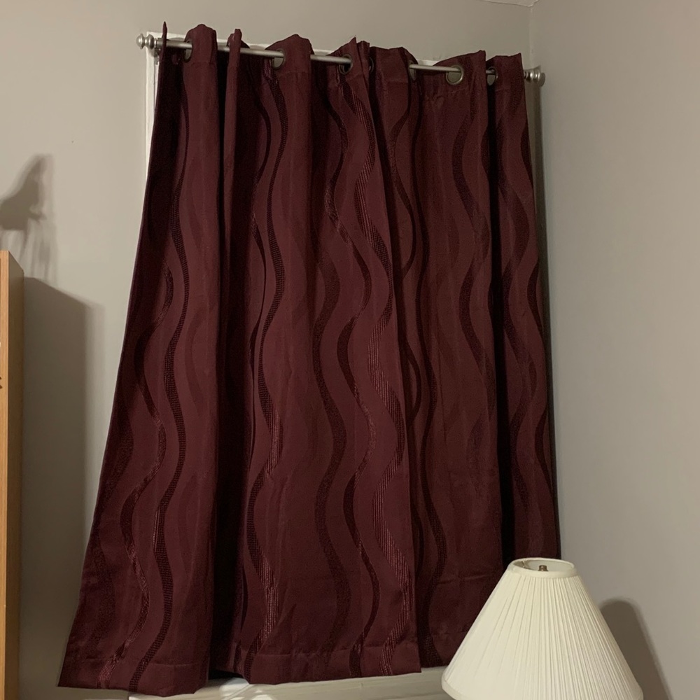 Purple Curtains